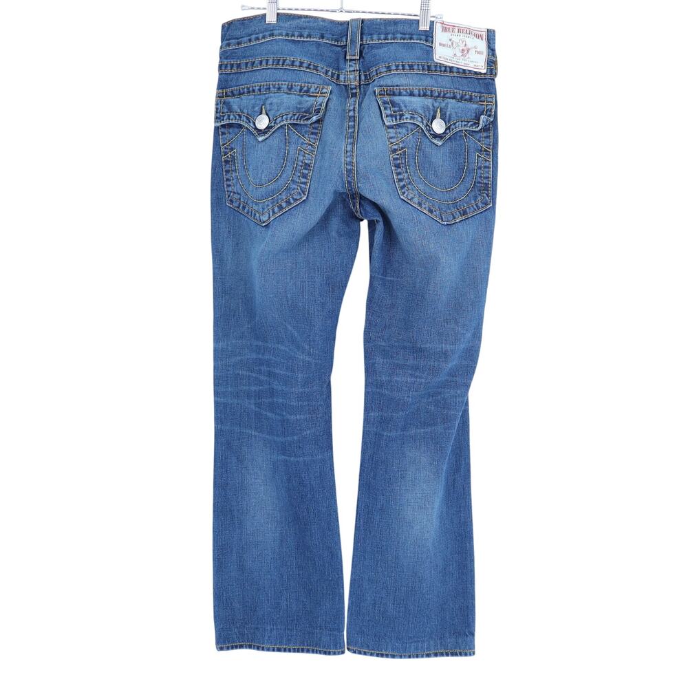 TRUE RELIGION Straight Leg Jeans Blue Vintage Y2k Medium Wash Men's 36